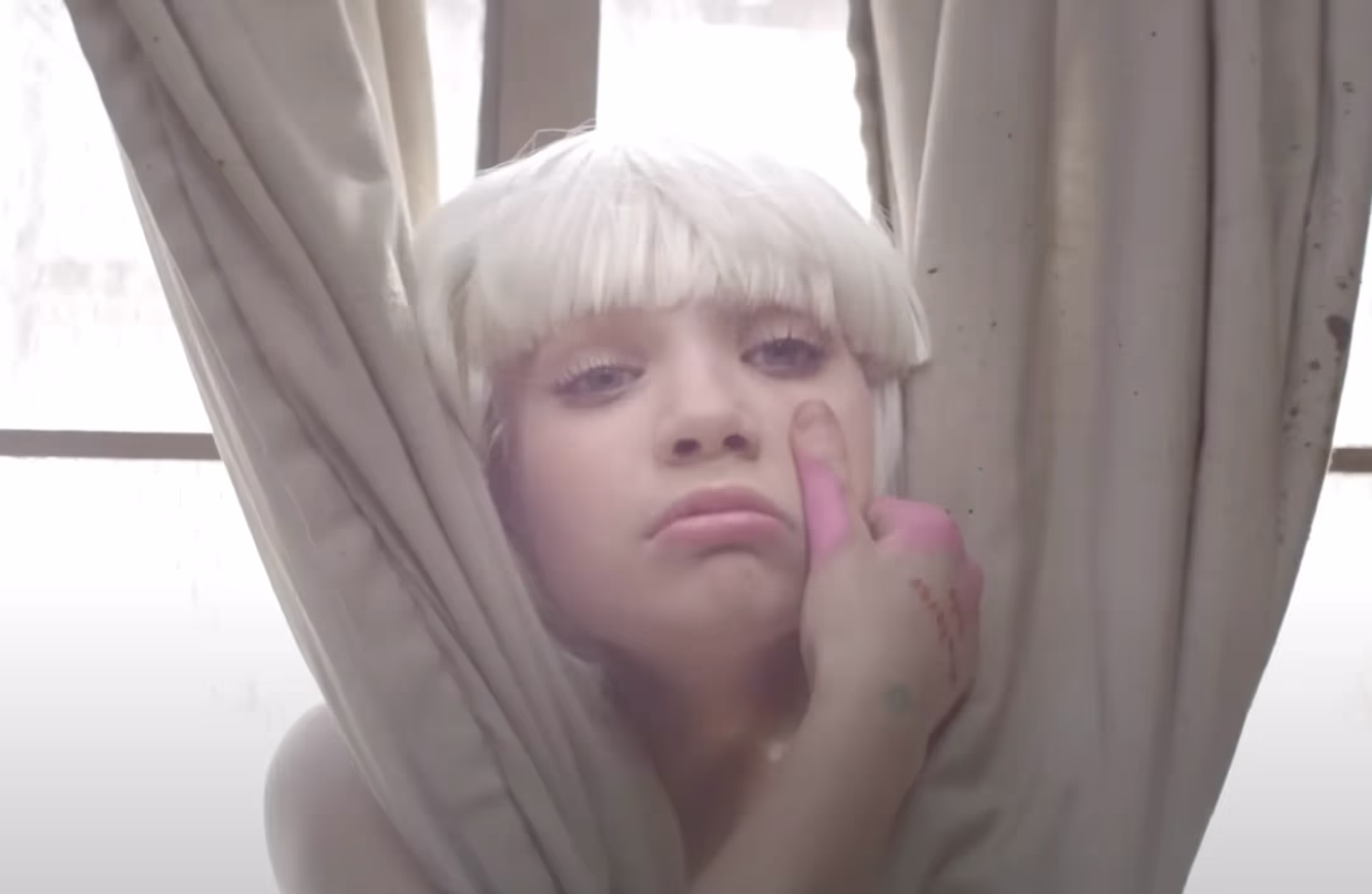 Maddie Ziegler starring in Sia's Chandelier music video