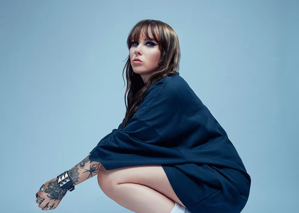 Kenya Grace for the cover of "strangers"