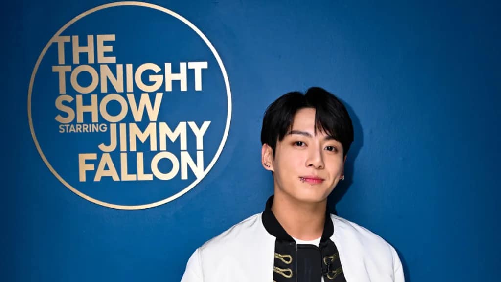 Jung Kook appeared at the tonights show starring Jimmy Fallon on November 6, 2023