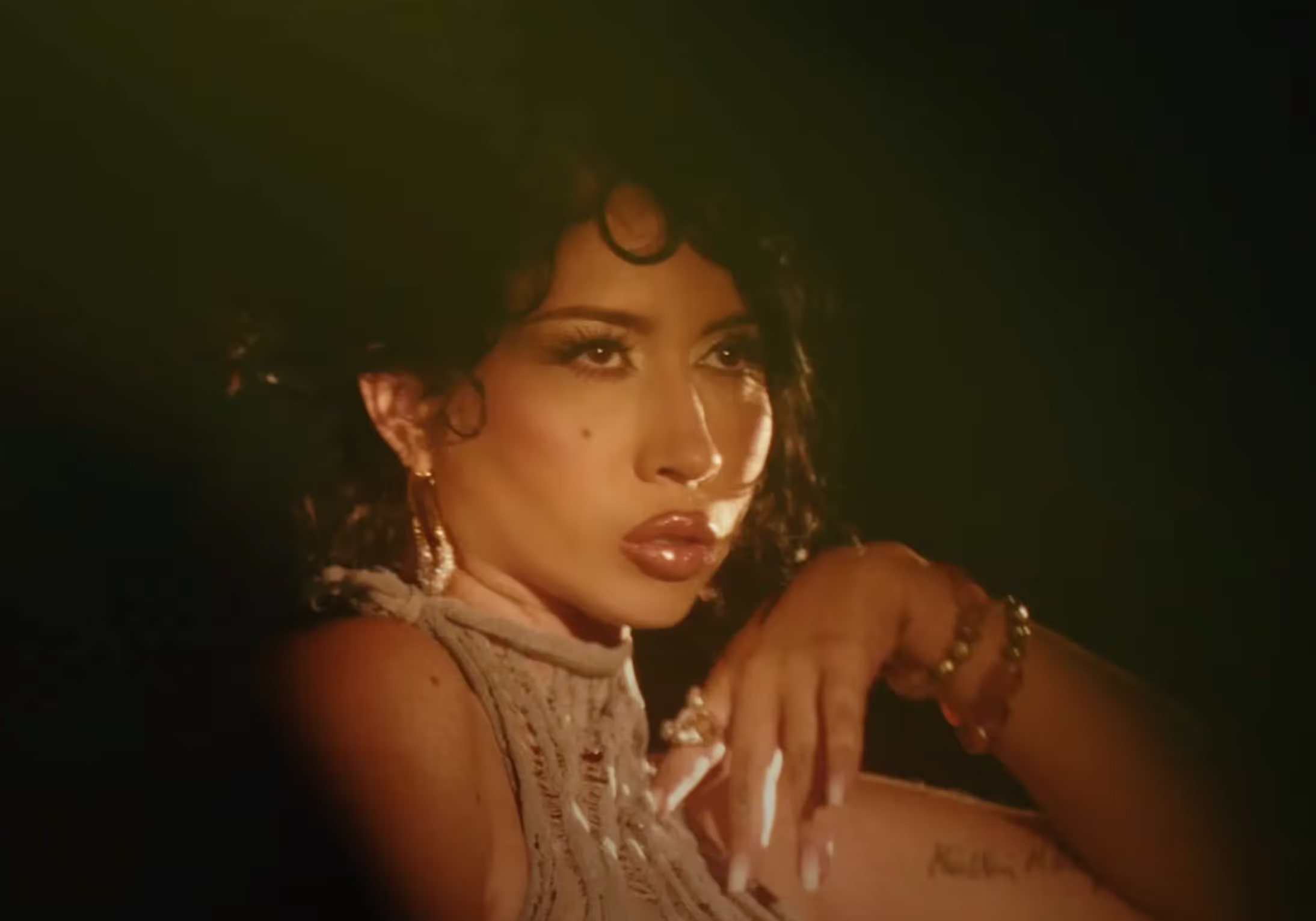 Kali Uchis Stuns Amidst Pregnancy Announcement and 'Orquídeas' album release.