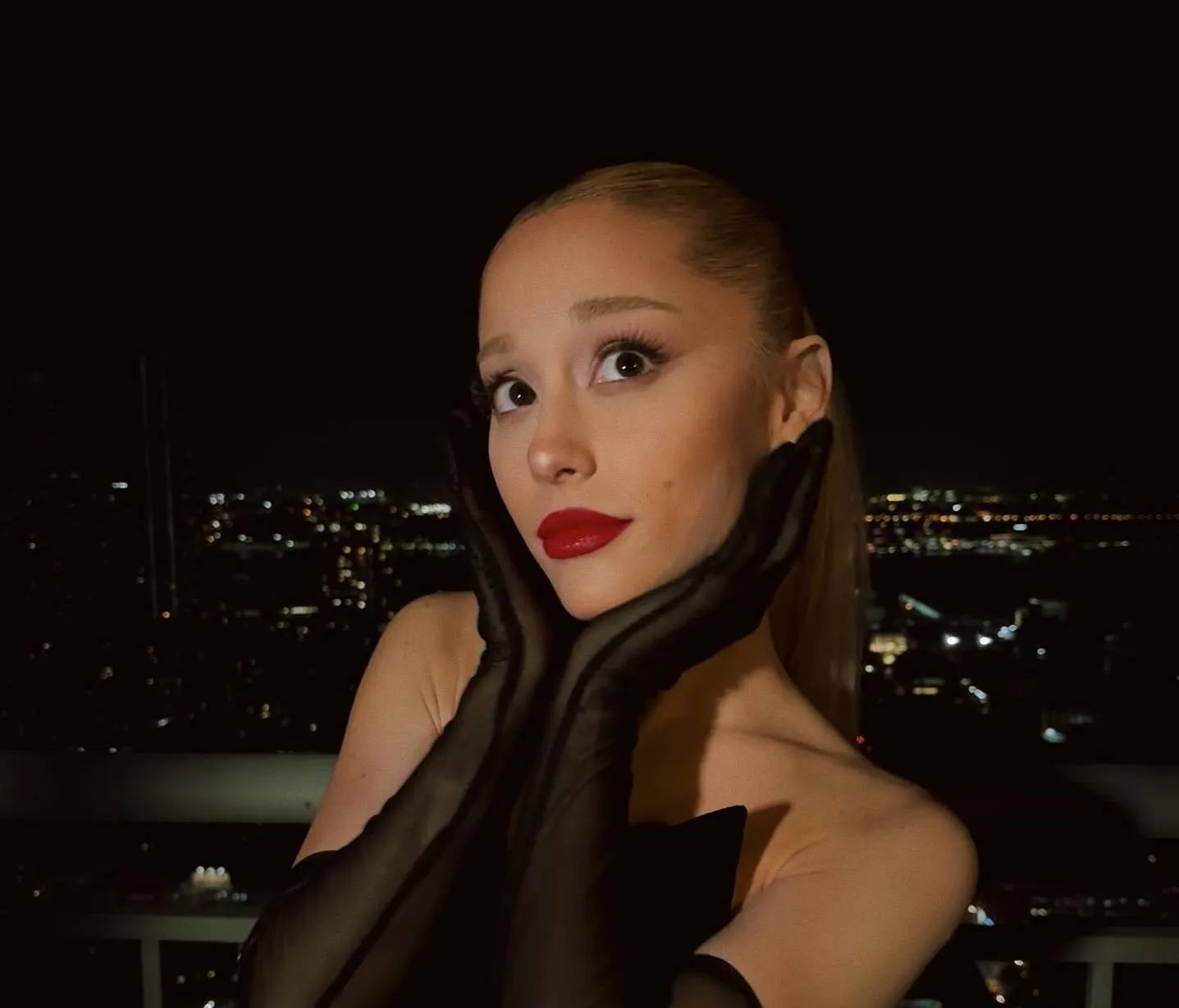 Ariana Grande on a cover of PopFiltr's 'New Music Friday', January 12 Edition