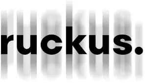 Ruckus PR, logo