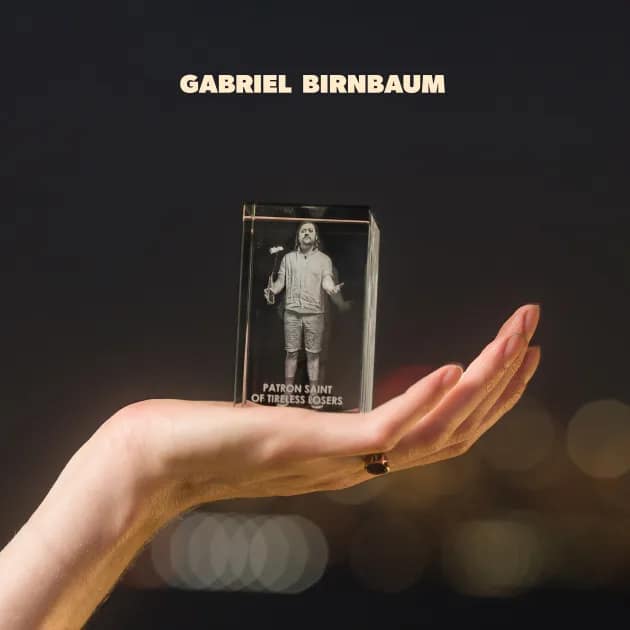 Gabriel Birnbaum, 'Patron Saint of Tireless Losers' album cover, artwork credit: Keegan Grandbois