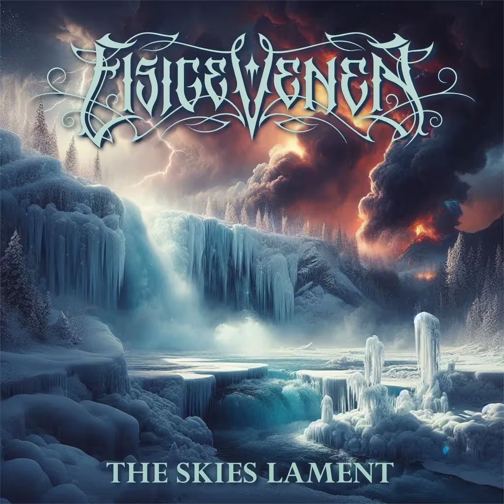 Eisige Venen "The Skies Lament", cover art