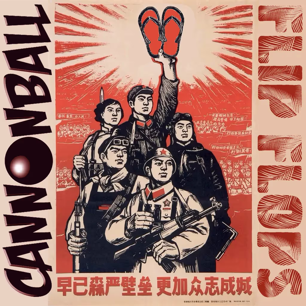 Cannonball - Flip Flops, cover art