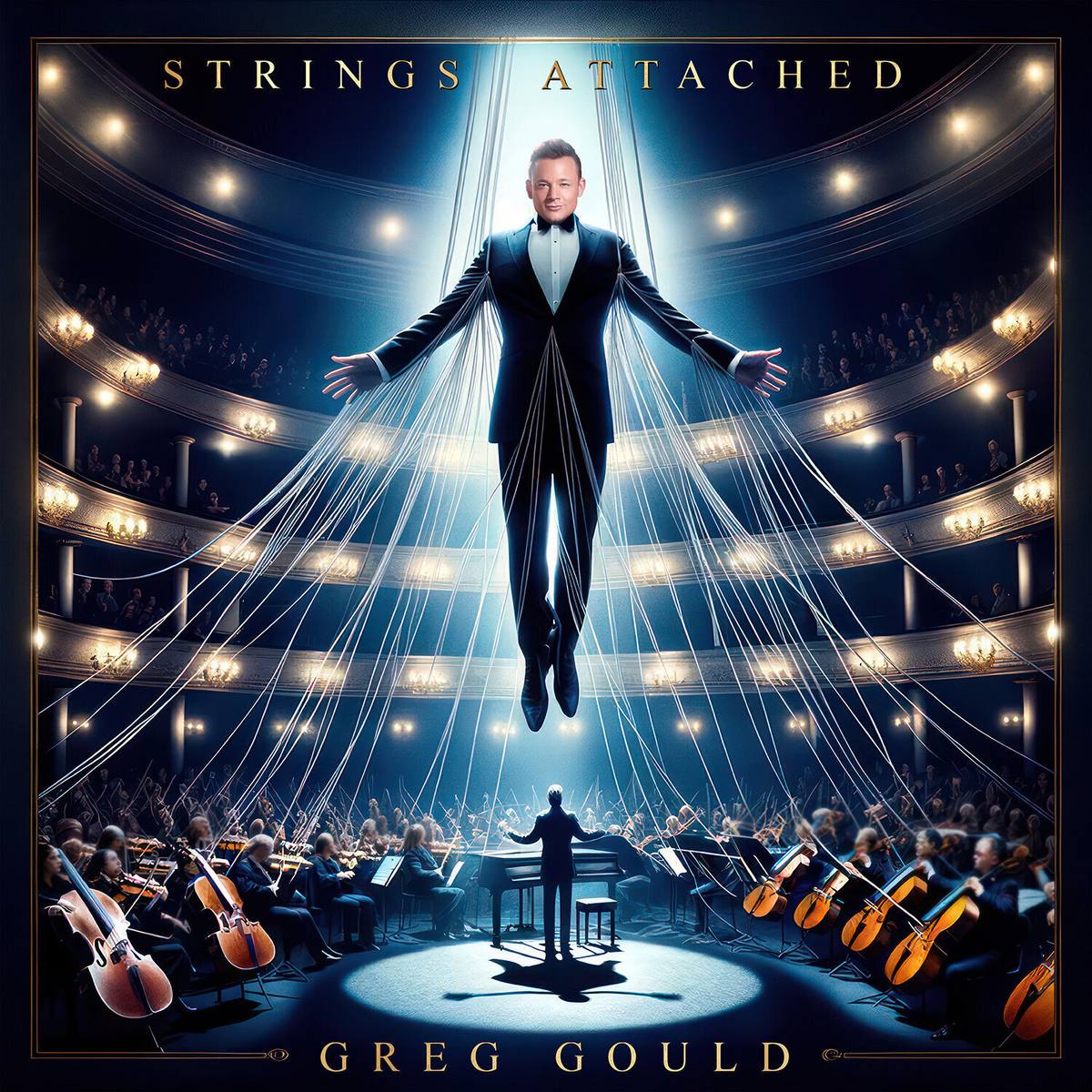 Greg Gould, 'Strings Attached', cover art