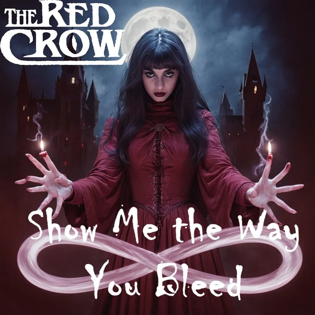 The Red Crow, "show me the way you bleed", single cover art