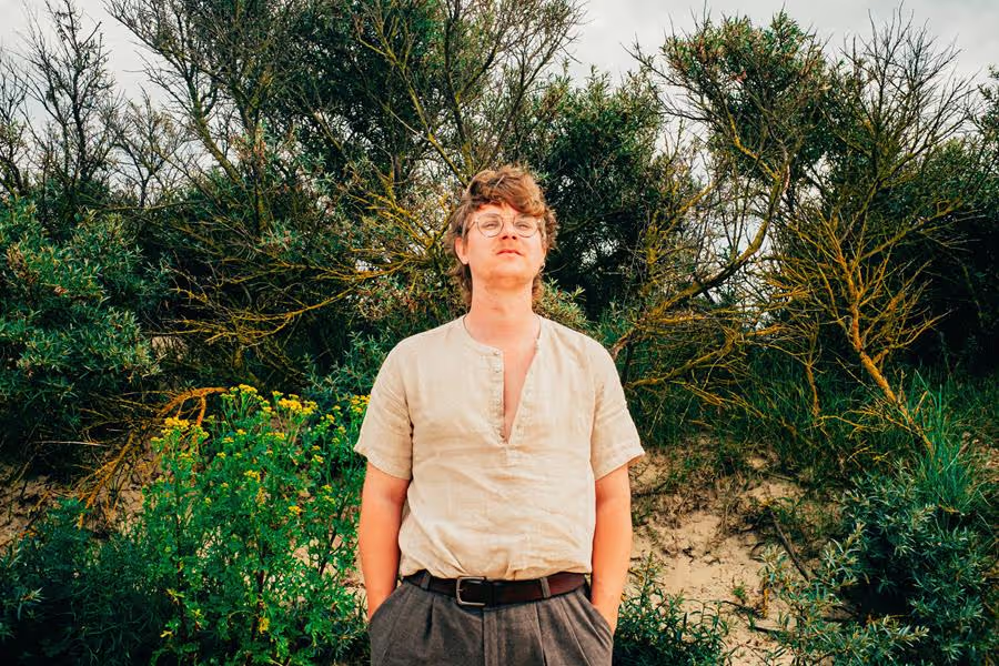 Isaak Roux press photo for debut album 'Troubled Waters'