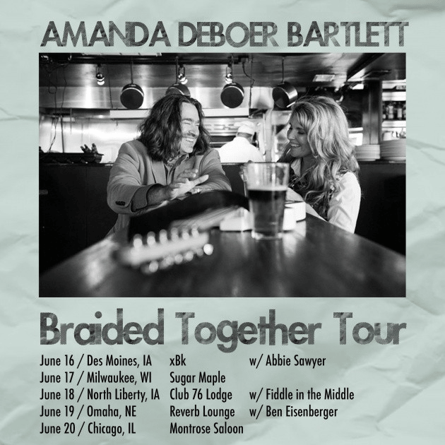 Amanda Deboer Bartlett, Braided Together Tour Poster