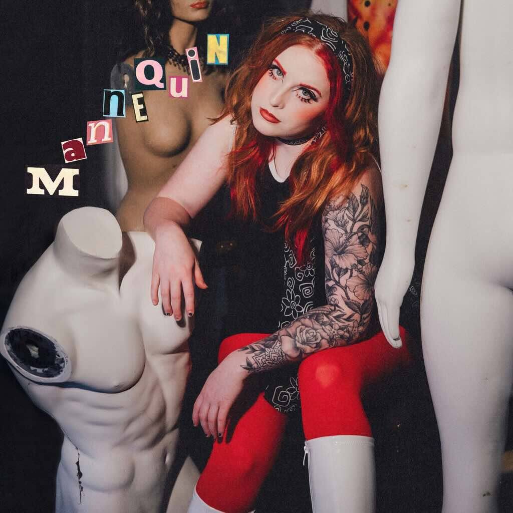 Scarlet Tantrum, "Mannequin" single cover art