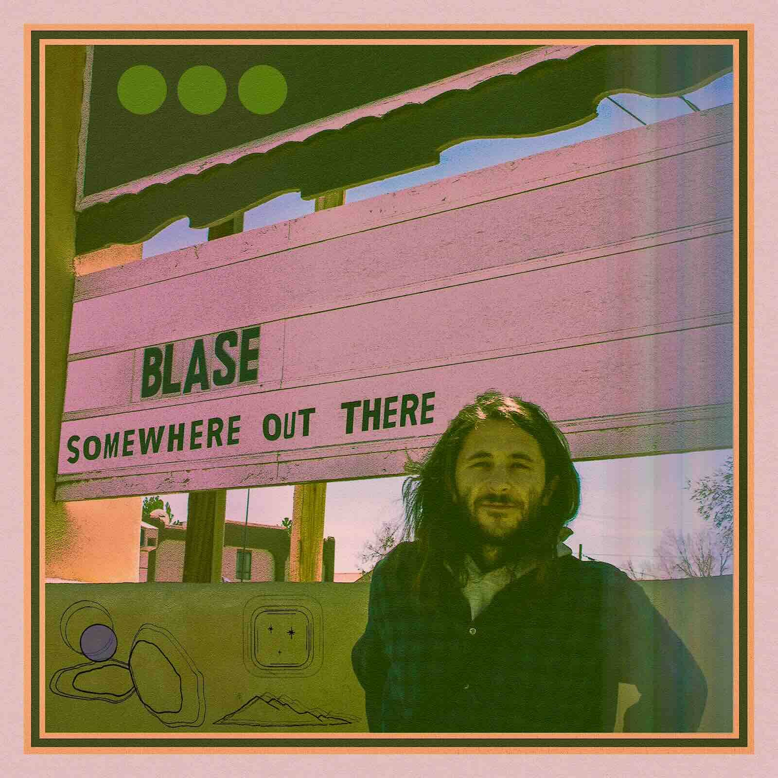 Blase, "Somewhere Out There" LP Cover Art, Credit: Ambria Arram