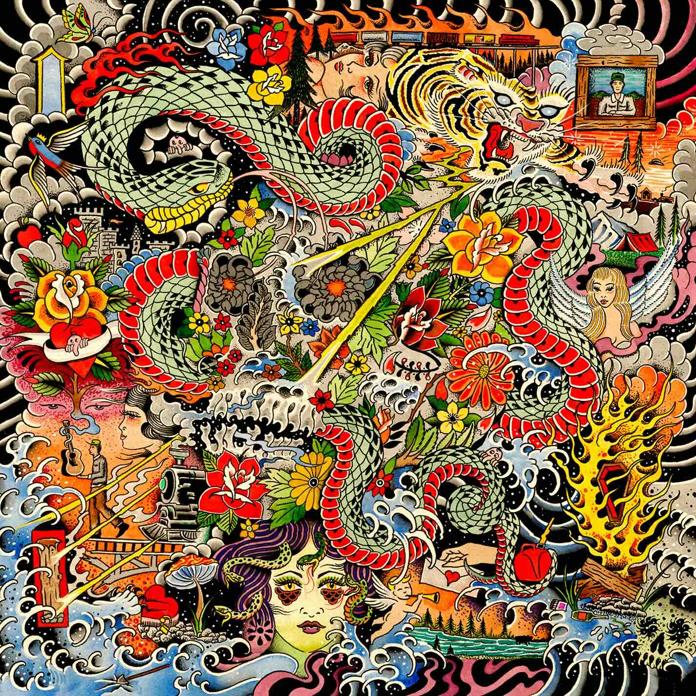 Cameron Whitcomb, The Hard Way album cover art