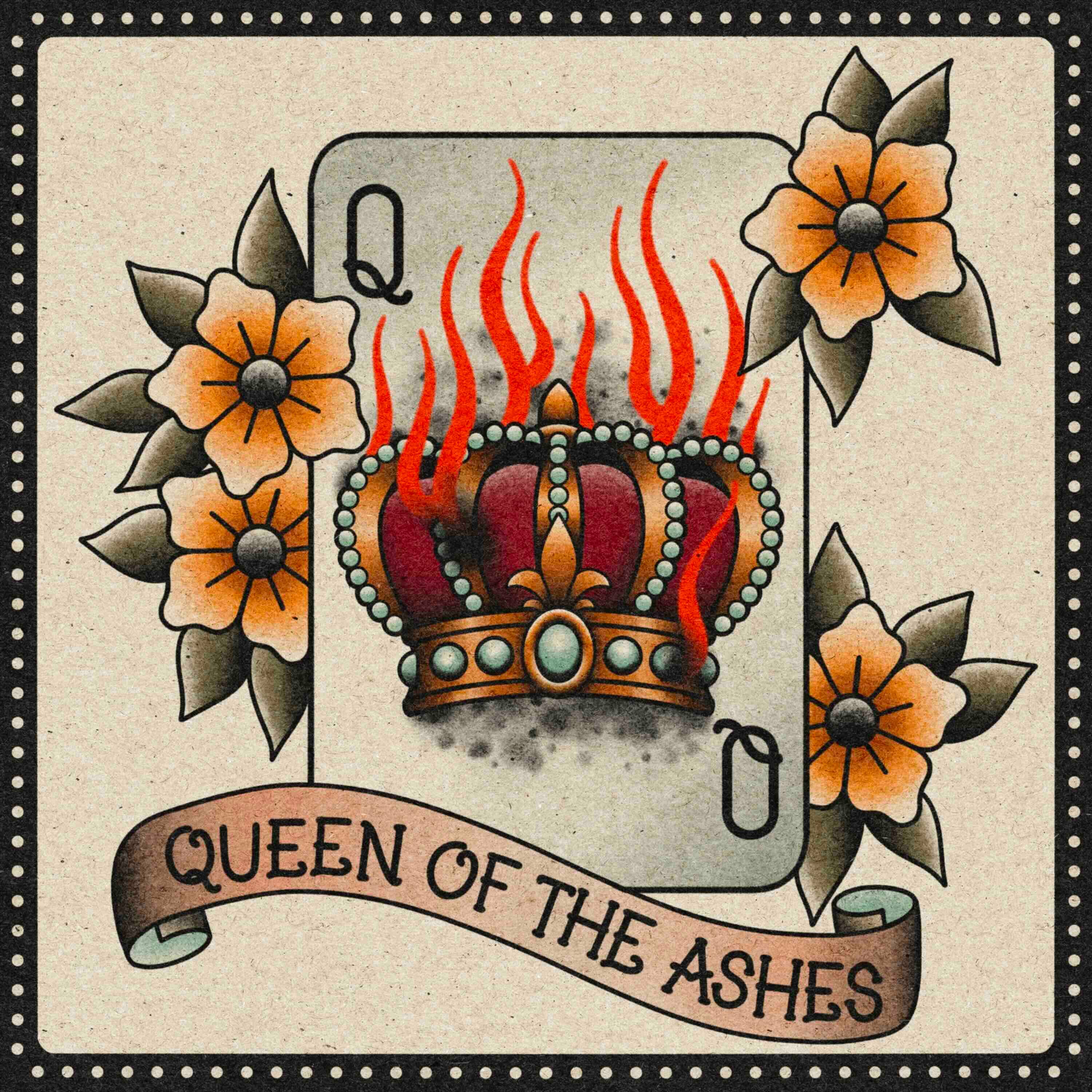 Sam Varga, Queen Of The Ashes single cover art