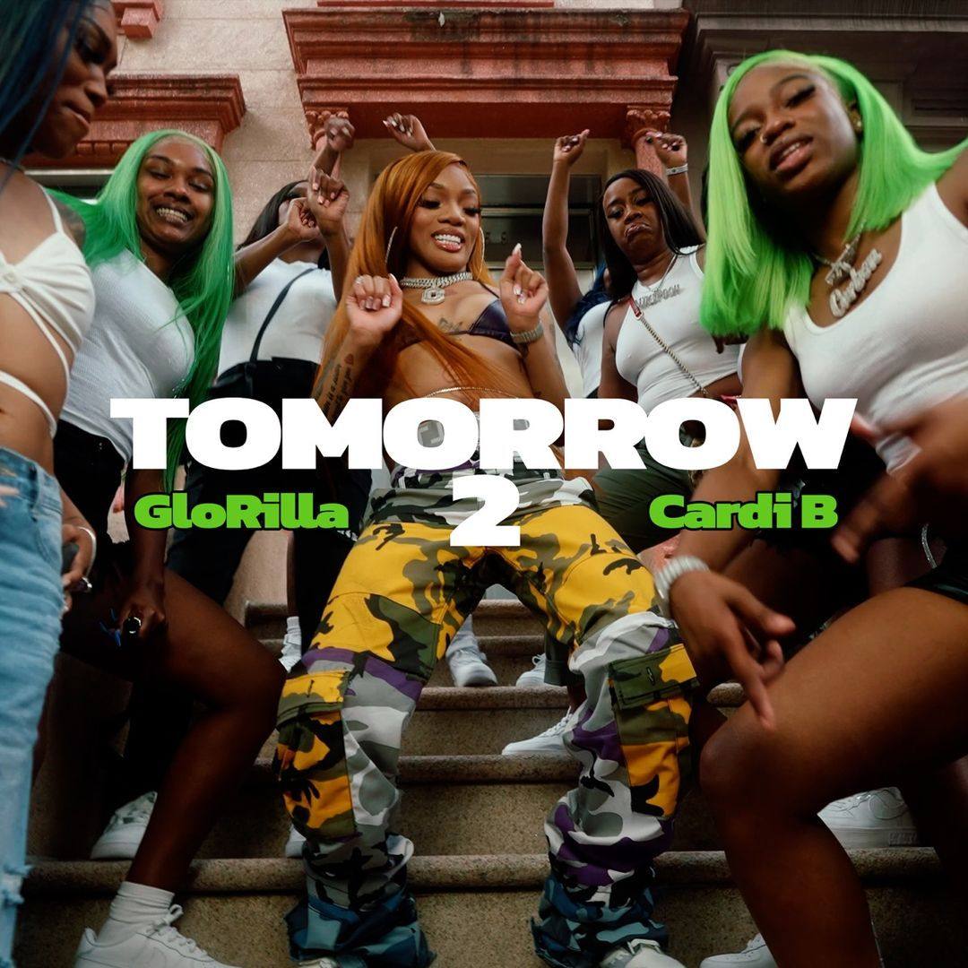 Glorilla "Tomorrow 2 (With Cardi B)" cover art