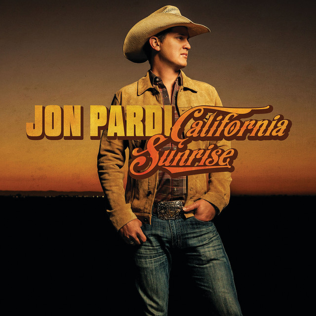 Jon Pardi "California Sunrise" cover art