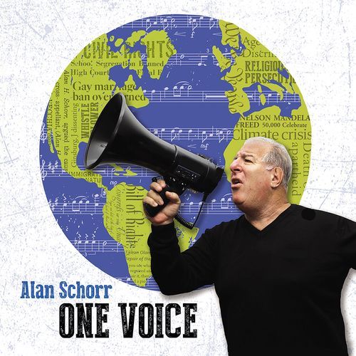 "One Voice" album cover featuring Alan Schorr