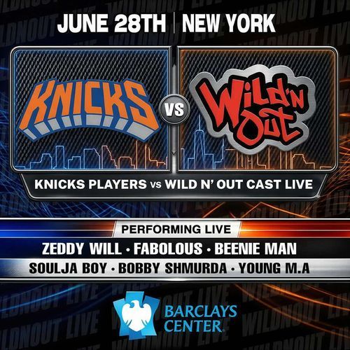 Knicks vs. Wild 'N Out, official poster