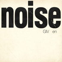 Noise Dept - Given single artwork